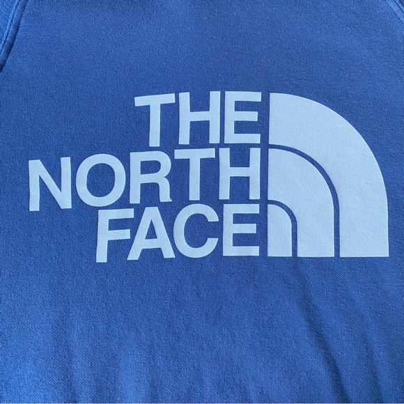 the north face blue hoodie (size large) - Picture 4 of 4